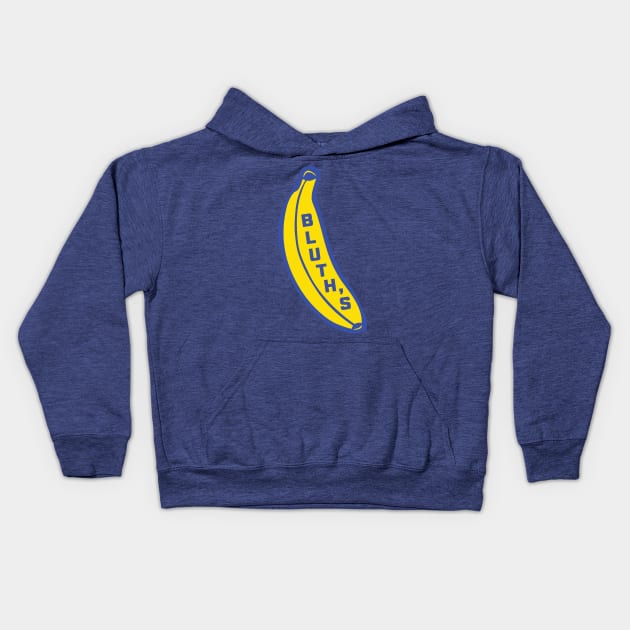 Bluth's Frozen Banana Kids Hoodie by PodDesignShop